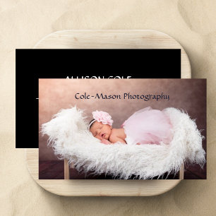 Photographer Children's Professional Business Card