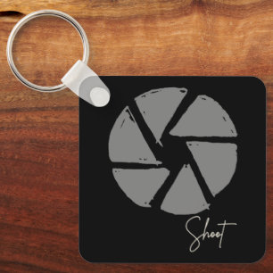 Photographer Design Vintage Aperture Retro Camera Key Ring
