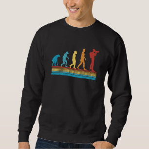 Photographer Evolution Retro Camera Vintage Photoj Sweatshirt
