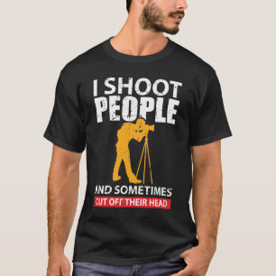 Photographer Fun gift idea for photographers T-Shirt