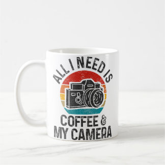 Photographer Gift Coffee  Camera Funny Vintage Pho Mug