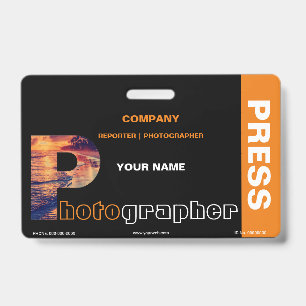 Photographer ID Badge