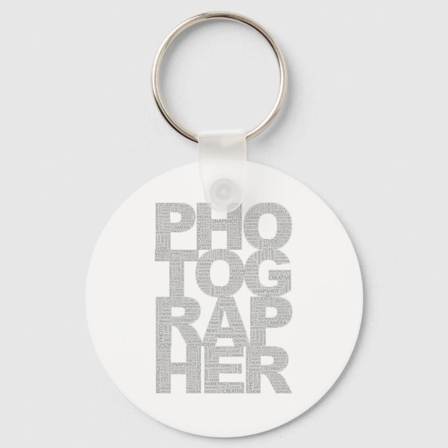 Photographer Key Ring (Front)