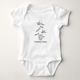 Photographer Language Baby Bodysuit