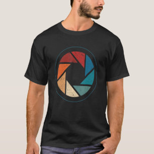 Photographer Lens Photographers Retro Camera Photo T-Shirt