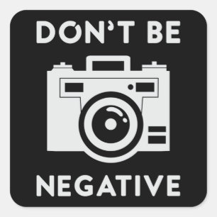 Photographer Lens Photography Camera Funny Gift Square Sticker