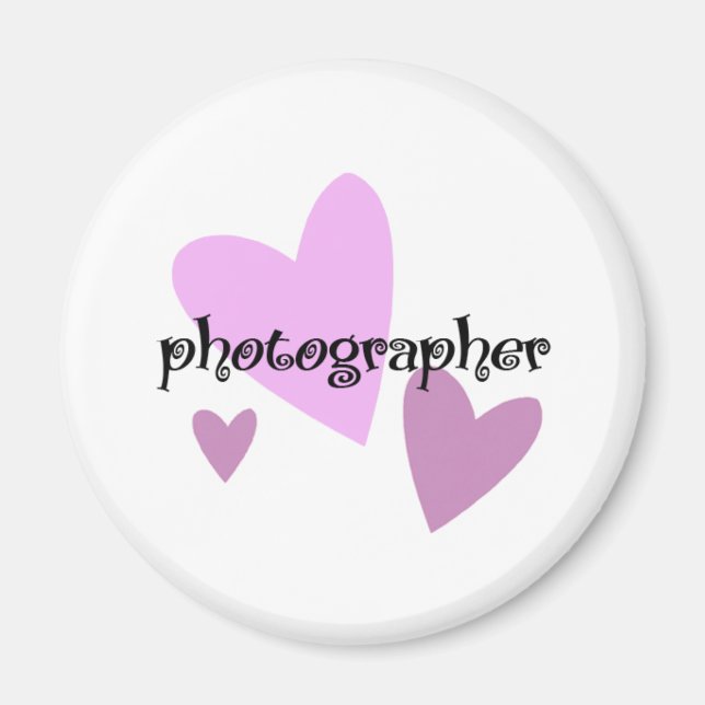Photographer Magnet (Front)