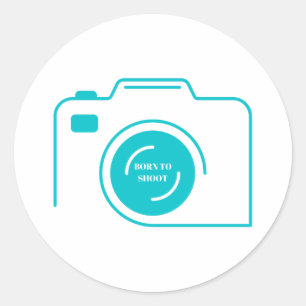 Photographer Merch   Born to Shoot Stickers