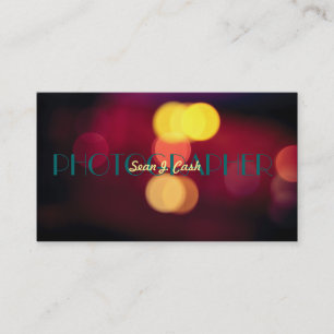 Photographer, Photography Business Card