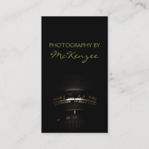 Photographer,Photography, Camera Business Card