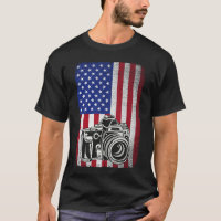 Photographer Photography Lover American Flag 