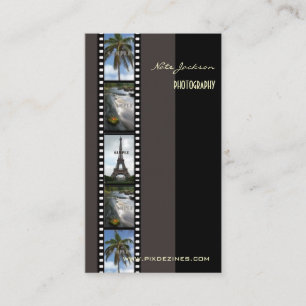 Photographer photos template/diy fonts business card