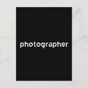 Photographer Postcard