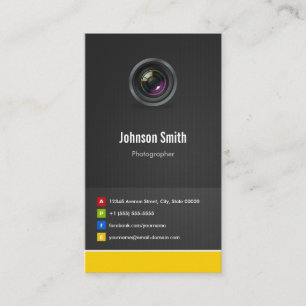 Photographer - Premium Creative Innovative Business Card