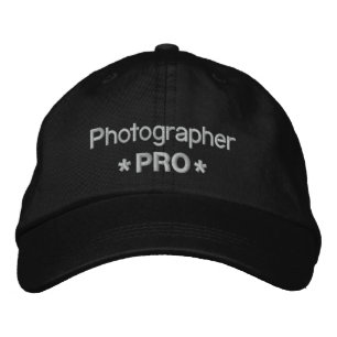 Photographer Pro Embroidered Hat