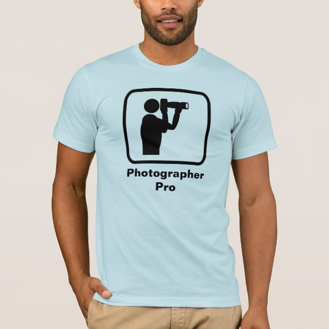 Photographer Pro T-Shirt (Front)