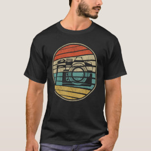 Photographer Retro Vintage 70s 80s Photography Cam T-Shirt