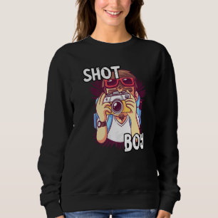 Photographer Shot Boy Photo Camera Lens Photograph Sweatshirt