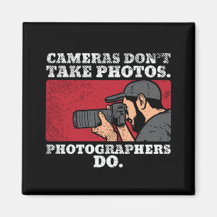 Photographer Taking Pictures Magnet