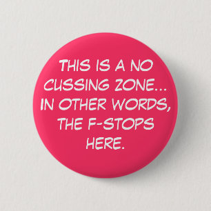 Photographer - The f-stops here 6 Cm Round Badge