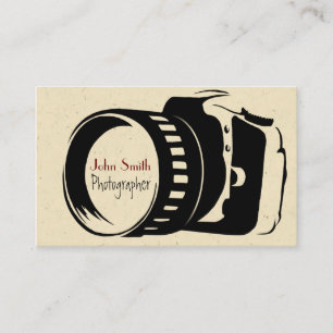 Photographer (videographer) card