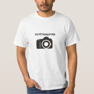 Photographer w/ camera Value T-Shirt