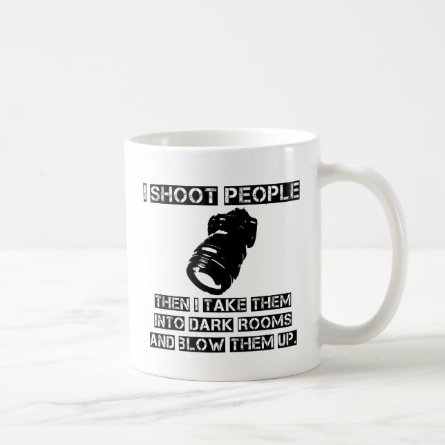 Photographers are So Violent Coffee Mug (Right)