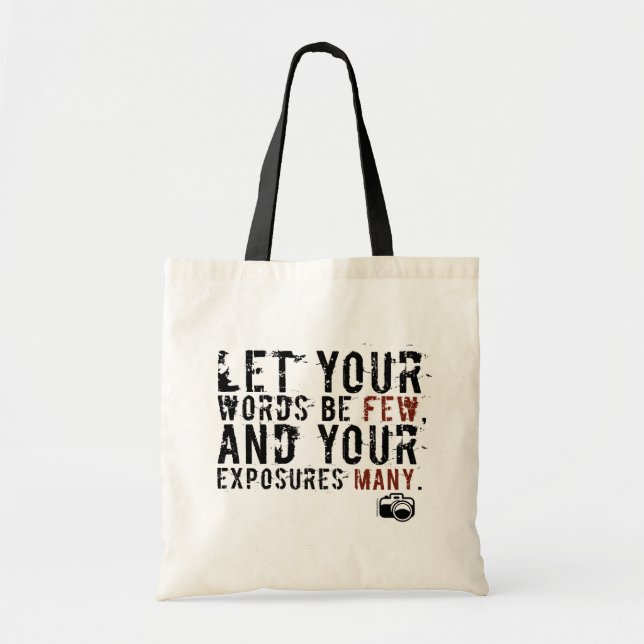 Photographer's Blessing Tote Bag (Front)