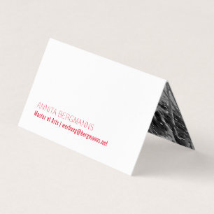 Photographers folded cards