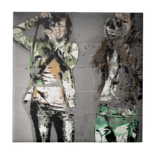 Photographer's Graffiti Tile