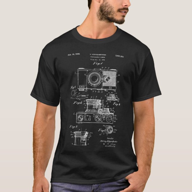 Photographic Camera T-Shirt (Front)