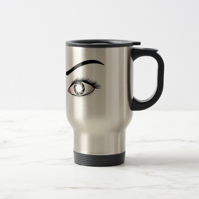 Photographic Eye Travel Mug (Right)