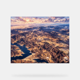 Photographic Landscape Art Edited (Better Quality) Acrylic Sign