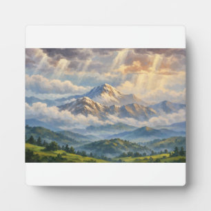 Photographic Landscape Art Edited (Better Quality) Plaque