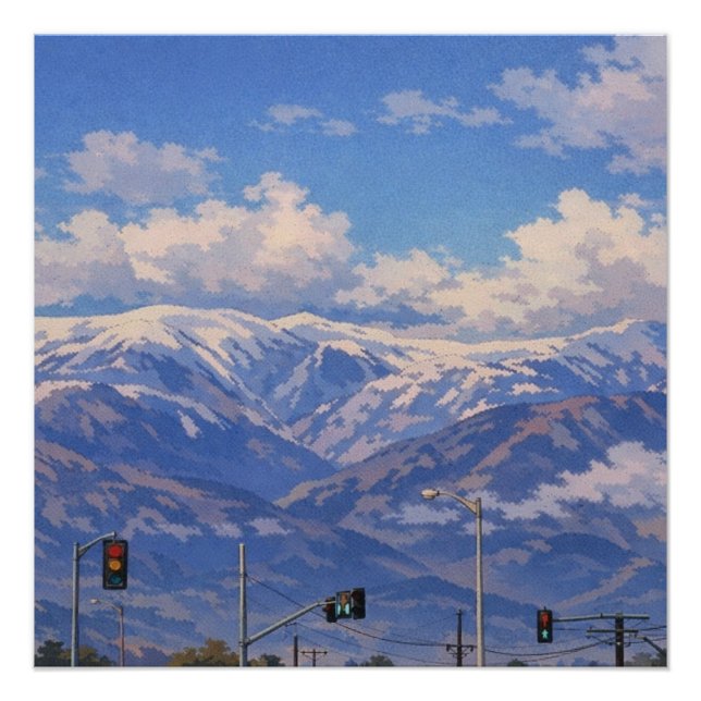 Photographic Landscape Art Edited (Better Quality) Poster (Front)