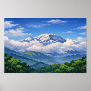Photographic Landscape Art Edited Poster