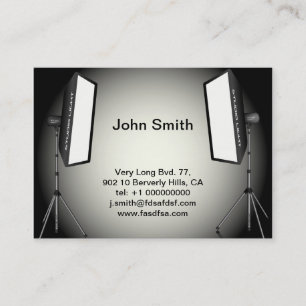 Photographic Lights Business Card