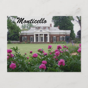 Photographic Monticello Postcard