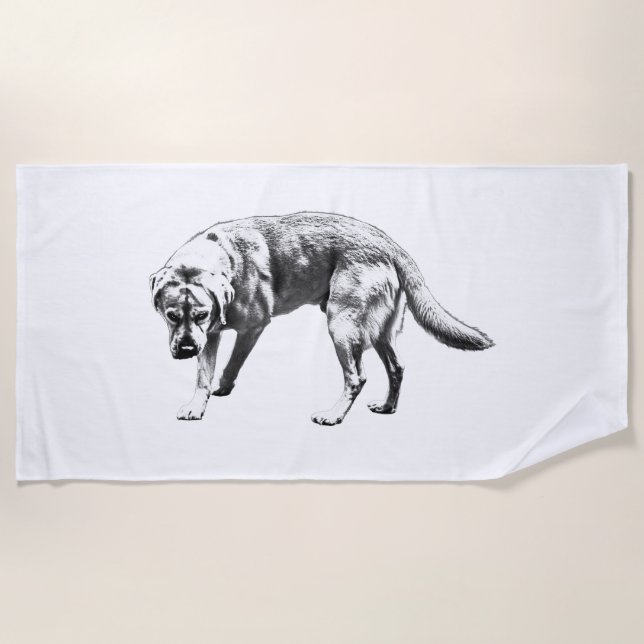 Photographic Presence Beach Towel (Front)