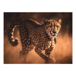 Photographic Print-Cheetah Photo Print
