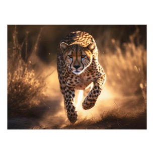 Photographic Print-Cheetah Photo Print