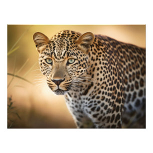 Photographic Print-Leopard Photo Print