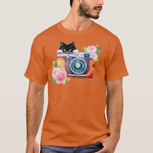 Photography and Cat Lover  - Photographer Camera  T-Shirt