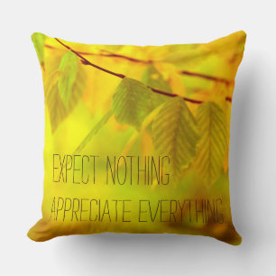 Photography - autumn beech leaves + your ideas cushion