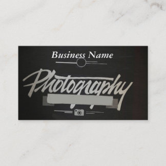 Photography Business Card