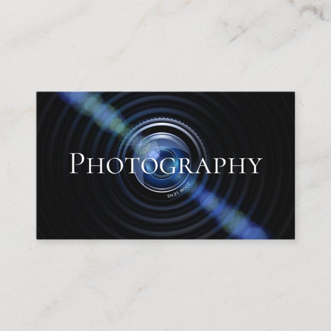 Photography Business Card (Front)
