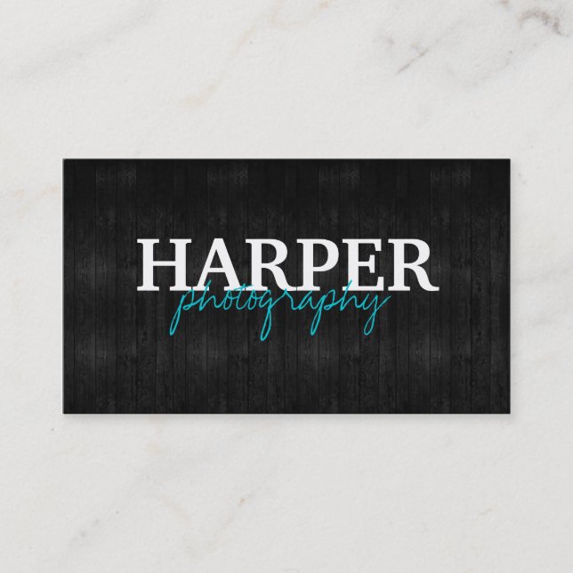 Photography Business Card (Front)