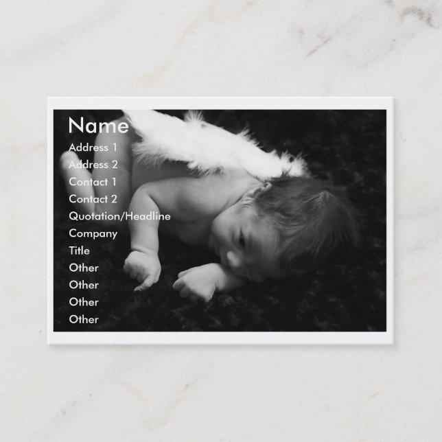 Photography Business Card (Front)