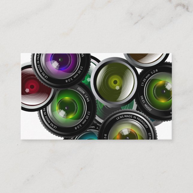 Photography Business Card (Front)