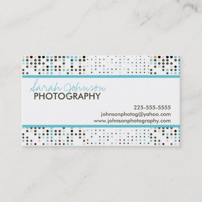 Photography Business Card (Front)